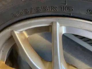 Vinterdæk på fælge til Mercedes A klasse