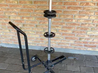 hjul opbevaring holder