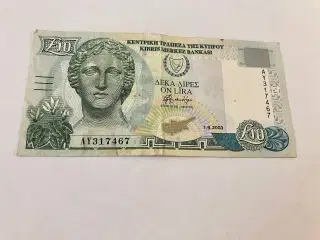 10 Pounds Cyprus 2003