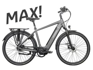 Lindebjerg 28'' Elcykel Center Royal MAX H - Stone grey