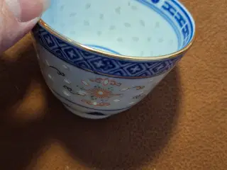 Små kinesiske porcelæns skåle 