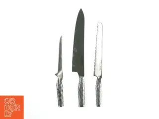 Global knivsæt fra Global (str. Længde af blad. 15,5 - 25,5 cm)