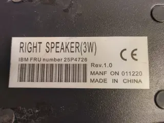 Infinity PC højttalere