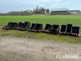 Skovle 13 styk Scanbolt