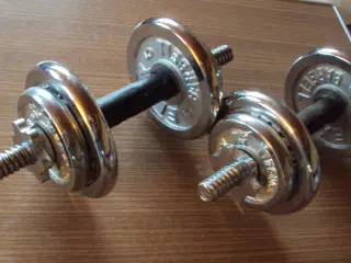 Håndvægte , justerbare .