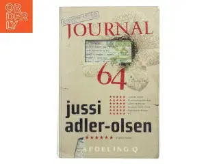 Journal 64 : krimithriller af Jussi Adler-Olsen (Bog)