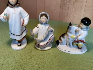Russiske eskimo figurer