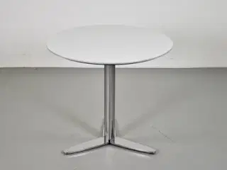 Duba b8 cafébord med hvid plade og krom stel