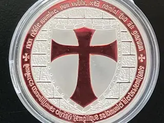frimurer tempelridder medalje