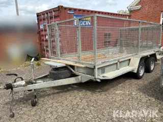 Maskintrailer Variant Maxi load med sider