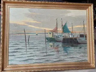ERIK YTTING ( 1921-2000 ) oliemaleri 