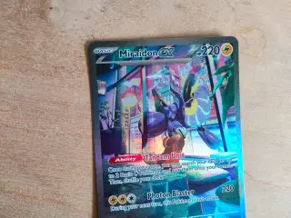 Pokemon Miraidon ex holographisk