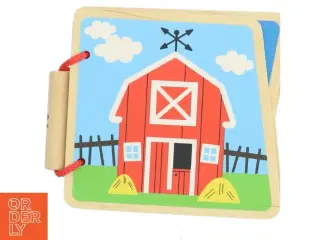 Bondegårdsbog (Bog) i træ fra Hape