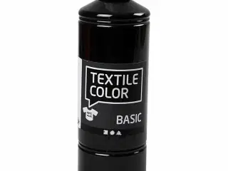 Textile Color, sort, 500ml/ 1 fl.