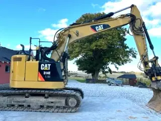 Caterpillar 314 ELCR / rotortilt og trimble / 6700 timer