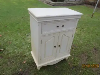 1 stk Lille Skab med 2 låger Hvid