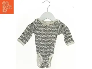 Langærmet bodystocking med bil print fra H&M (str. 62)