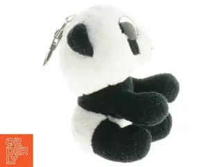 Nøglering med panda plysdyr