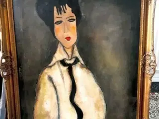 Akrylmaleri, Modigliani interpretation