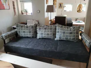 Sovesofa - udslået fuld bredde 160 cm.