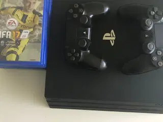 PS4 Pro 1TB ink. 2 controllere & 10 spil