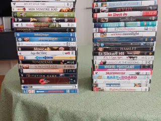 DVD'ER. Både danske og udenlandske 