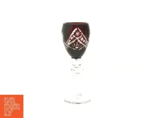 Bøhmisk Krystal snapseglas (str. 12 cm)