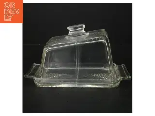 Glas smørklokke (str. 23x11 cm)