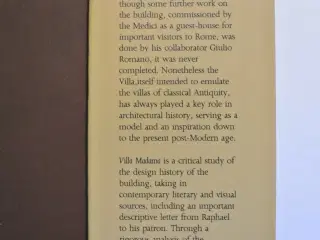 villa madama a memoir relating to  raphael's proje
