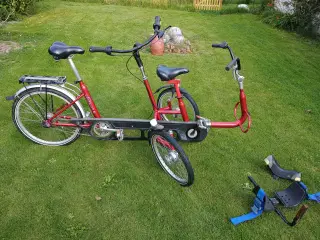 Tandem med 3 hjul - Copilot3