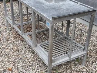 Stål bord 