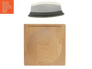 Urtehakker med skærebræt fra Paul Bocuse (str. 18x18 cm)