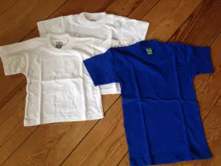 3 nye Tshirts, 100% ren bomuld