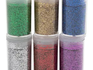 Bio-glimmer, ass. farver, 6x7ml/ 1 pk.
