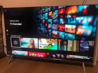 Samsung smart TV 55” 4K LED Wifi HDR. Brugt 1 år 
