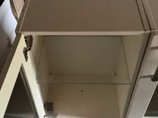 vitrine skabe med klart glas 
