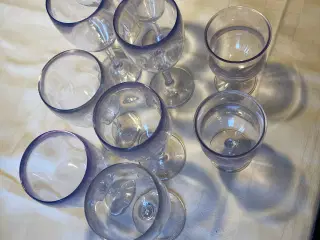 10 stk Glas i plast
