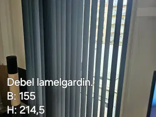 Debel lamelgardin 