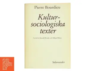 Kultursociologiska texter af Pierre Bourdieu (Bog)