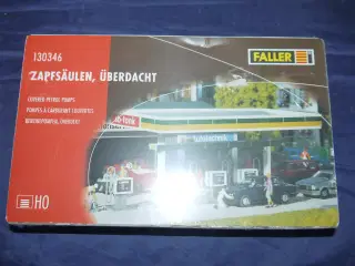 Faller 130346 SB Tankstation overdækket H0 Byggesæ