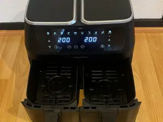 Airfryer med to skuffer