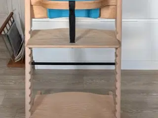 Trip Trap Højstol NY MODEL i Massiv Bøg Lys Natur.