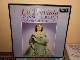 La Traviata, Decca LP boks 