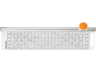 Combo Rotary Cutter &amp; Ruler, L: 61 cm, B: 15 cm, 1 stk.