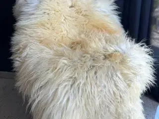 Eksklusivt Melerade fåreskind – Naturligt glans og