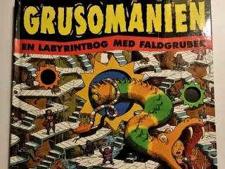 Grusomanien - På omslaget: En labyrintbog med fald