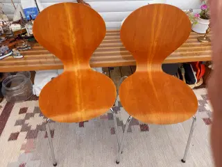 2 stk designer stabelstole. 