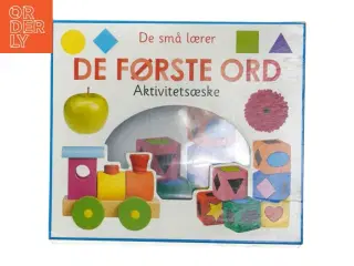 Børnebog med første ord (str. 29 x 25 cm)