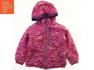 Vinter/skijakke med mønster (str. 128)