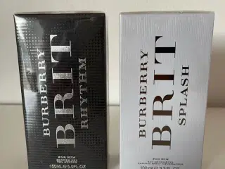 Burberry Brit Rhythm og Splash For Men, nye